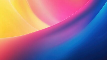 Abstract Colorful Background with Smooth Lines