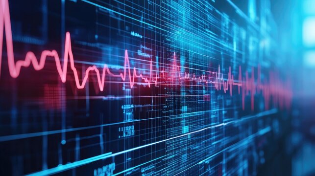 Digital Heartbeat Monitor With Data Visualization