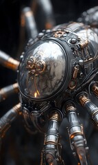 Spider_machine_sf_world,generation AI
