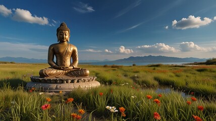 statue of buddha in a temple