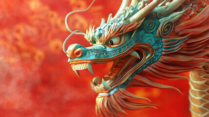 Fototapeta premium The Dragon of Chinese Culture