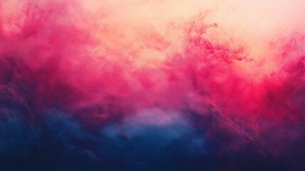 Fototapeta premium Colorful cloud of smoke in the sky. Abstract background for design.