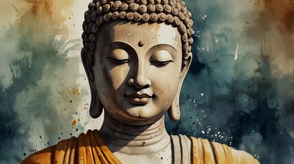 face of buddha statue