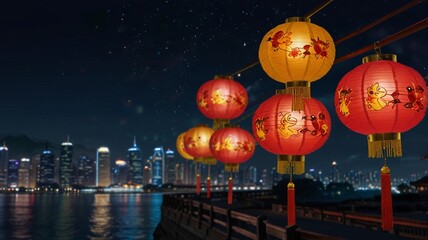 chinese new year lanterns