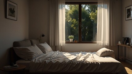 interior of a bedroom