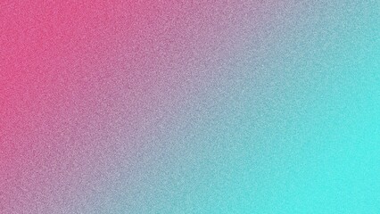 Elegant Turquoise to Pink Gradient Background with Soft Noise Effect. Ideal for Adding a Modern, Aesthetic Touch to Digital Design Projects, Web Banners or Creative Content with a Unique Color Blend