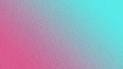 Elegant Turquoise to Pink Gradient Background with Soft Noise Effect. Ideal for Adding a Modern, Aesthetic Touch to Digital Design Projects, Web Banners or Creative Content with a Unique Color Blend