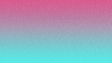 Elegant Turquoise to Pink Gradient Background with Soft Noise Effect. Ideal for Adding a Modern, Aesthetic Touch to Digital Design Projects, Web Banners or Creative Content with a Unique Color Blend
