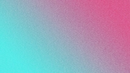 Elegant Turquoise to Pink Gradient Background with Soft Noise Effect. Ideal for Adding a Modern, Aesthetic Touch to Digital Design Projects, Web Banners or Creative Content with a Unique Color Blend