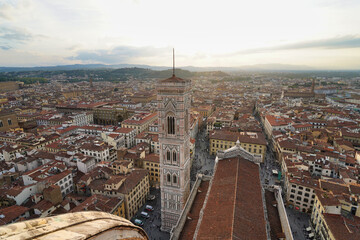 Obraz premium View of Florence from Brunelleschi's Dome