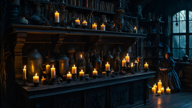 candles in the church of the holy sepulchre