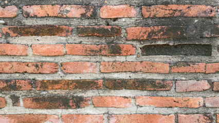 Brickwall background brown old architecture pattern texture cement wall stone rough abstract block concrete material surface cconstruction building brickwork empty age masonry stone block brown retro 