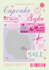 Cupcake Bake Sale Flyer