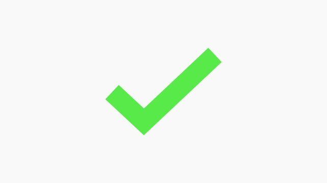 red checkmark animation and double check icon. Yes tick. Correct check mark symbol.
 Checkmark animation in a green circle. Check mark icon animation , right mark icon. Complete mark, vote check,