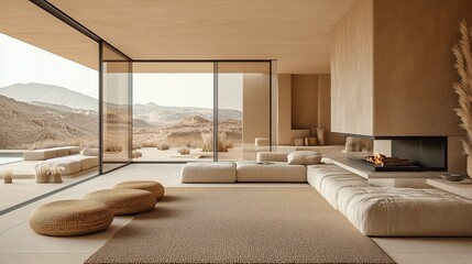 Fototapeta premium Photo of modern living room