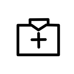 Obraz premium first aid icon