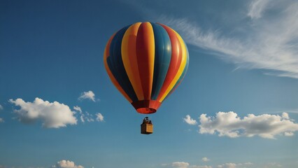Fototapeta premium hot air balloon in sky