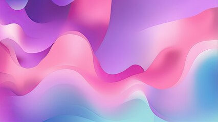 Abstract wavy design in vibrant pink and purple hues.