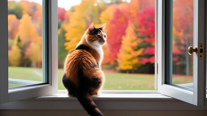 cat, animal, pet, kitten, feline, cute, black, white, fur, kitty, domestic, window, mammal, portrait, outdoor, eyes, pets, young, curious, home, cats, looking, look, nature