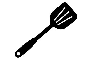 Spatula | isolated vector silhouette illustration on white background