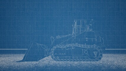 Technical drawing on a gradient background.Mechanical Engineering drawing
