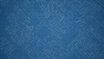Technical drawing on a gradient background.Mechanical Engineering drawing