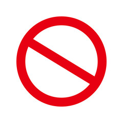 禁止マーク