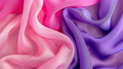 Obraz premium Spandex (Lycra): A versatile synthetic fiber, spandex is commonly found in activewear and swimwear, valued for its stretch, comfort, and flexibility. 