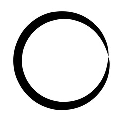 Black circle