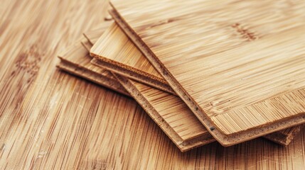 Bamboo Composite: Combining bamboo fibers with resin, this material provides a unique blend of natural aesthetics and durability, popular in flooring and furniture.
