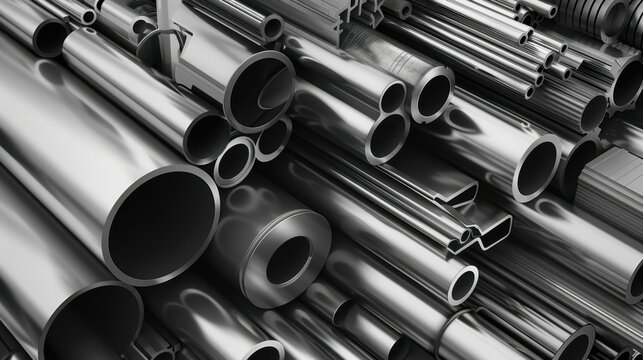 Steel: Comprising iron and carbon, steel is recognized for its exceptional tensile strength and durability, making it ideal for construction and manufacturing.
