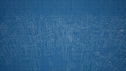 Technical drawing on a gradient background.Mechanical Engineering drawing