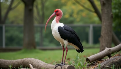 Obraz premium Vibrant bird in natural habitat