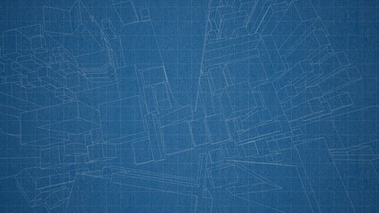 Technical drawing on a gradient background.Mechanical Engineering drawing