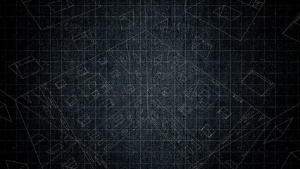 Technical drawing on a gradient background.Mechanical Engineering drawing