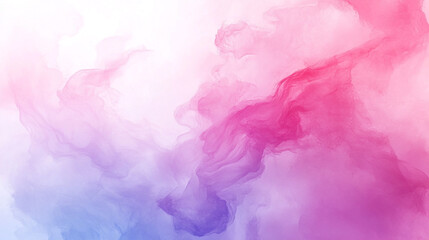 A mesmerizing blend of pink and purple hues creates an ethereal abstract cloud, evoking a sense of tranquility and creativity.