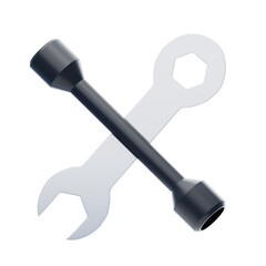 3D Crossed Wrenches for Vehicle Repair and Maintenance