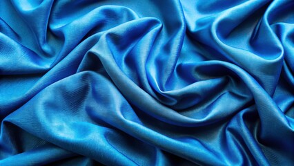 Obraz premium Blue cloth background, blue, fabric, texture, material, soft, cloth, surface, backdrop, woven, seamless, textile, smooth