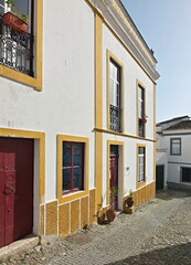 Fototapeta premium Typical, traditional Alentejo architecture in Mertola