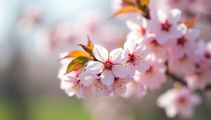 Fototapeta premium Blooming beauty in natures palette