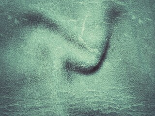 Dramatic noar fleece texture