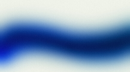 Soft blue color wave on white background background design, grainy gradient with vibrant colors flow, noise texture banner poster or header, copy space