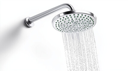 Relaxing Showers A Stylish Chrome Shower Head with Perfect Flow