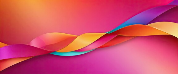 Vibrant Ribbon Dance