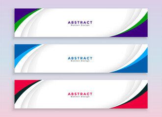 pack of three modern web business slider layout for corporate promotion