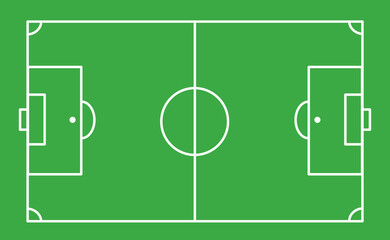sport soccer football field green for football 