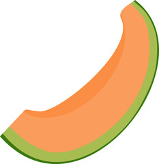 Slices of Melon Illustration
