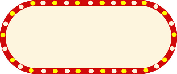 Cinema banner neon sign