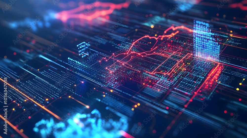 Poster big data stream futuristic infographic,digital futuristic technology in smart cloud server using ai 