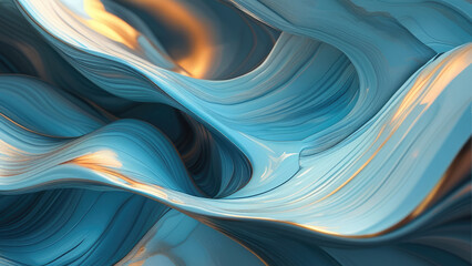 Obraz premium AI-Generated Abstract Waves